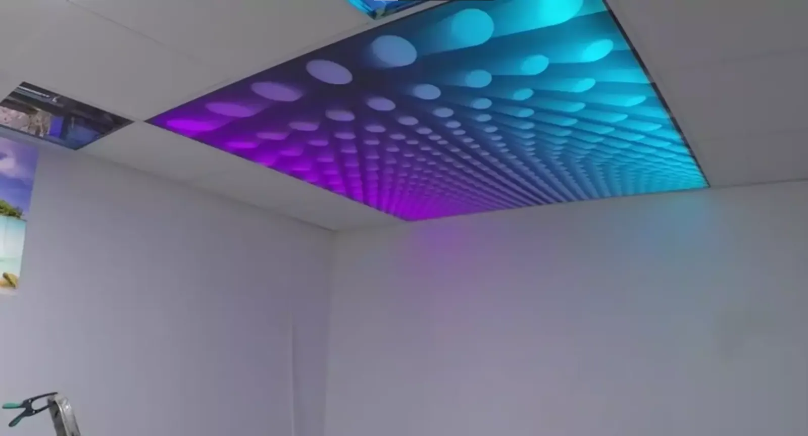 3D натяжной потолок для офиса — Архангельск, Партизанская, 31 ст2, фото 3